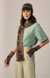WUAMAN - Alpaca - Julia Alpaca Scarf | Hand Embroidery | Fall