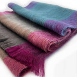 Shupaca Alpaca - NEW! Alpaca Plaid Scarf - Kaleidoscope