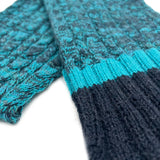 NEW! Kid's Alpaca Scarves - Braided - Blueberry Twist