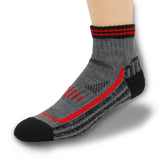 My Comfy Apparel - Alpaca Extreme Hiking Sport 1/4 Crew Length Sock