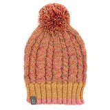 NEW! Kid's Alpaca Beanie Hat - Braided - Sun Splash