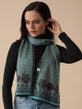 WUAMAN - Alpaca - Eva Alpaca Scarf | Hand Embroidery | Fall