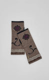 Eva Alpaca Hand Warmers | Mittens: Wine