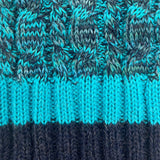 NEW! Kid's Alpaca Scarves - Braided - Blueberry Twist