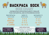 BACKPACA Lightweight Hiker Alpaca Socks