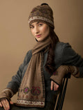 WUAMAN - Alpaca - Eva Alpaca Scarf | Hand Embroidery | Fall