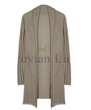 Brisa Alpaca Open Cardigan