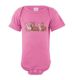 Curious Alpacas  Infant Fine Jersey Bodysuit