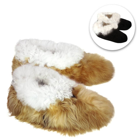 Lanart Alpaca - Reversible Fur House Slipper