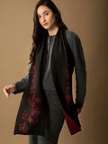 WUAMAN - Alpaca - Julia Alpaca Scarf | Hand Embroidery | Fall