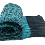 NEW! Kid's Alpaca Scarves - Braided - Blueberry Twist