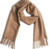 Solid Weave Brushed Alpaca Scarf