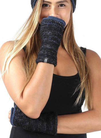 Alpaca Gloves - Caraveli Full - Nightsky