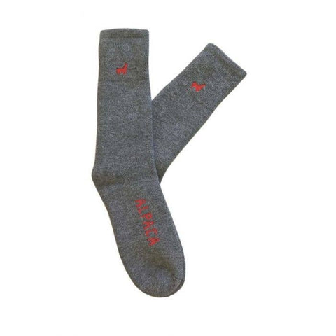 Alpaca Socks - Everest Outdoor Unisex Baby Alpaca Socks in Medium, Large: Gray