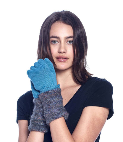 Alpaca Gloves - Caraveli Full - Azul