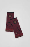 Eva Alpaca Hand Warmers | Mittens: Wine