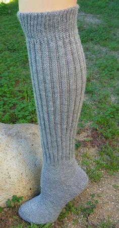 Knee High Alpaca Silver