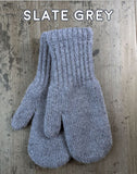 Alpaca Mittens - Boucle Lined Made in USA Small Medium Large
