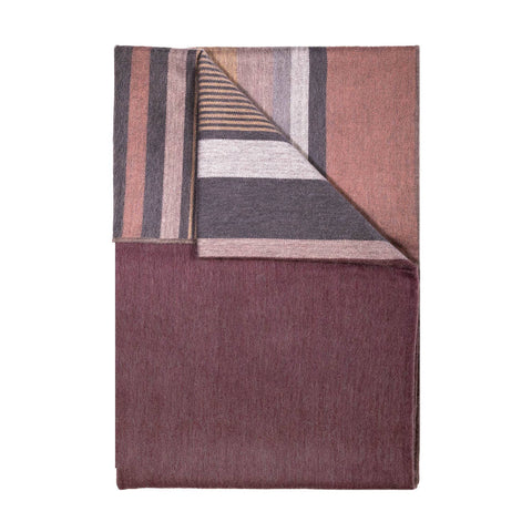 NEW! Alpaca Throw - Cranberry