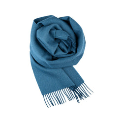 Alpaca Scarf - 100% Baby Alpaca Scarf - Blue Jean