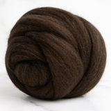 Natural Brown Corriedale Cross Combed Wool Top