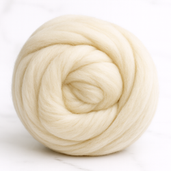 Undyed Corriedale Cross Combed Wool Top