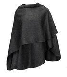 100% Baby Alpaca Woven Ruana