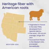 Rambouillet Wool Top