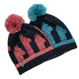 NEW! Kid's Alpaca Beanie Hat - Pacas - Aqua Paca