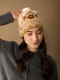 WUAMAN - Alpaca - Isabela Alpaca Hat | Hand Embroidery | Fall