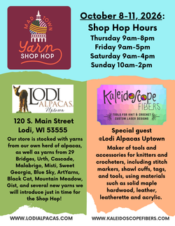 Madtown Yarn Shop Hop - October 8-11, 2026