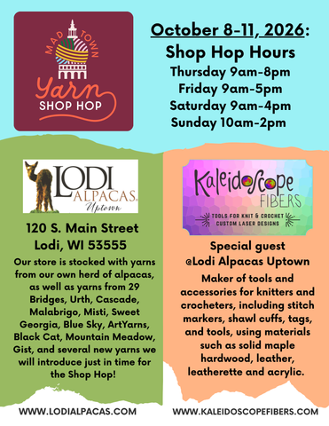 Madtown Yarn Shop Hop - October 8-11, 2026