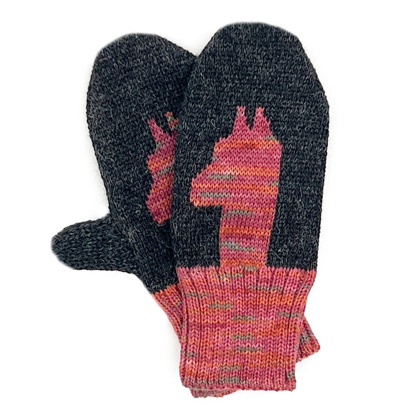 NEW! Kid's Alpaca Gloves - Pacas - Rosey Paca