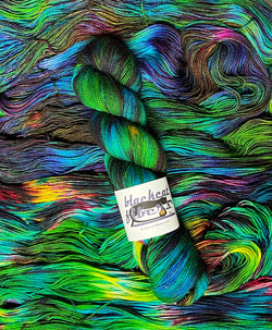 Black Cat Fibers - Electric Avenue - Serendipity Sock