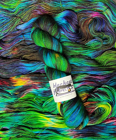 Black Cat Fibers - Electric Avenue - Serendipity Sock