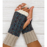 Alpaca Gloves - Braided - Rockfish