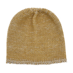 Alpaca Beanie Hat - Trail - Sunflower
