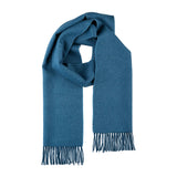 Alpaca Scarf - 100% Baby Alpaca Scarf - Blue Jean