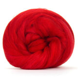 Dyed Merino Wool Tops | Premium 22 Micron, 64 Count Wool