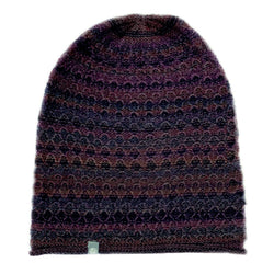 Shupaca Alpaca - NEW! Alpaca Beanie Hat - Printed - Lava