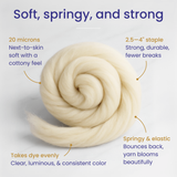 Rambouillet Wool Top