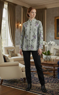 PERUVIAN PERFECTION - SW-67 Alpaca Cardigan