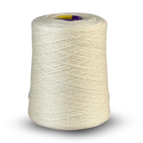 Revolution Fibers Zephira Wool-Silk 1lb Cones | 2/18 Lace Weight Yarn | 50% Superfine Merino Wool & 50% Tussah Silk