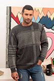 NOVICA - Modern Tartan Men'S 100% Alpaca Pullover Sweater