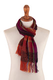 NOVICA - Novica Handmade Joyous Colors 100% Alpaca Scarf