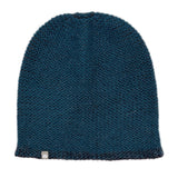 Alpaca Beanie Hat - Trail - Teal Blue
