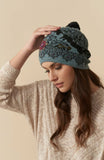 WUAMAN - Alpaca - Isabela Alpaca Hat | Hand Embroidered: Mint