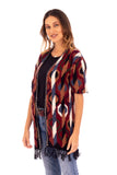 NOVICA - Ceremonial Icons 100% Alpaca Kimono Cardigan