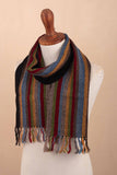 NOVICA - Novica Handmade Tarma Trek 100% Alpaca Scarf
