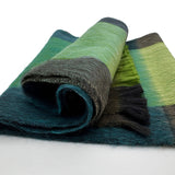 Shupaca Alpaca - NEW! Alpaca Plaid Scarf - Tidepool